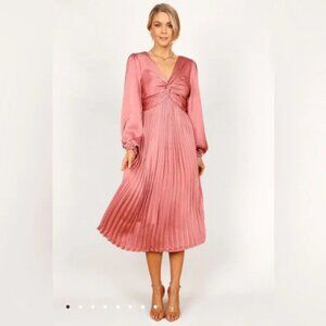 Petal & Pup Pink Long Sleeve Dress